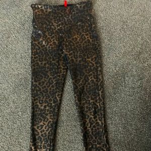 SPANX XS women’s cheetah leggings